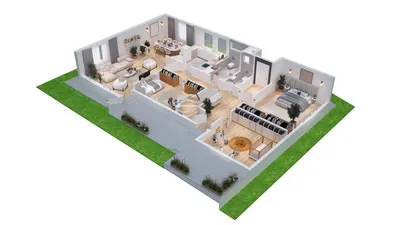 Attraktives, freist. 1-Fam.-Haus  mit wunderschönem Garten  - Wohnen auf einer Ebene – Bild 3