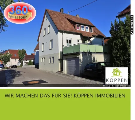 Kurzfristig beziehbares freistehendes 1-2-Fam.-Haus in Leutenbach