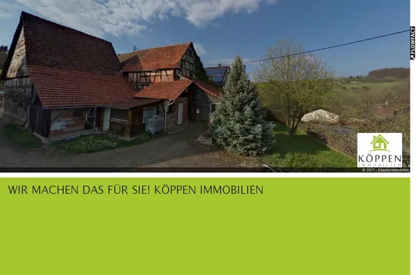 Winnenden-Teilort, Baugrundstück mit Abbruchgebäude in Höhenlage