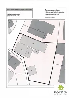 Winnenden-Teilort, Baugrundstück mit Abbruchgebäude in Höhenlage – Bild 2