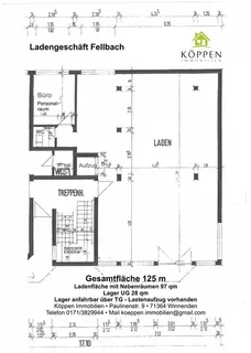Fellbach Ladengeschäft in gut frequentierter Lage – Bild 4