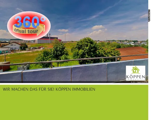 Dachterrassenwohnung 3-4 Zimmer (mit Wintergarten) in Leutenbach, sofort frei