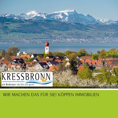 Exklusive Maisonette-Wohnung mit Berg und Seeblick in Kressbronn am Bodensee