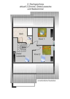 Exklusive Maisonette-Wohnung mit Berg und Seeblick in Kressbronn am Bodensee – Bild 4