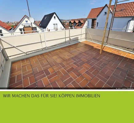 Wohnen mitten in der Stadt - sofort frei - DHH in Winnenden, 112 m² Wfl.