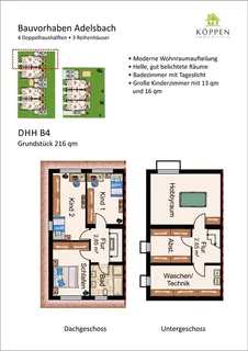 Attraktives Reihenhaus mit 167 qm Wohn- und Nutzfläche Winnenden, Adelsbach – Bild 3