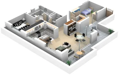 Penthouse 3,5 Zi. mit 88 m² Wfl. in schöner Wohnlage, unweit der Winnender City – Bild 2