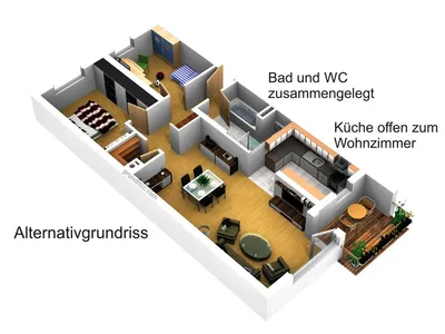 kurzfristig beziehbare 3-Zi.-ETW in toller Aussichtslage in Fellbach-Schmiden – Bild 2