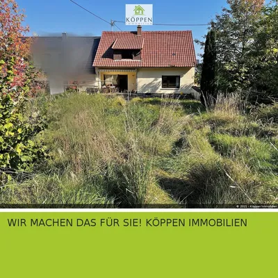 1-Fam.-DHH in Affalterbach mit 830 m² Grundstück - für Handwerker bestens geeignet!