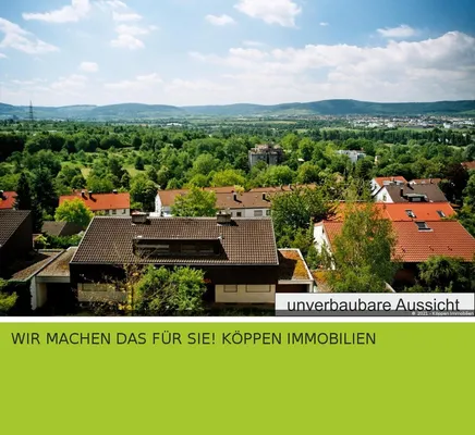 Traumhafte unverbaubare Aussicht - 3 Zimmer - 82 m² Wfl. - Balkon