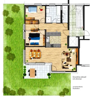 Attraktive 3-4-Zimmer Wohnung mit Garten und Terrasse - Barrierefrei und hochwertig ausgestattet – Bild 3