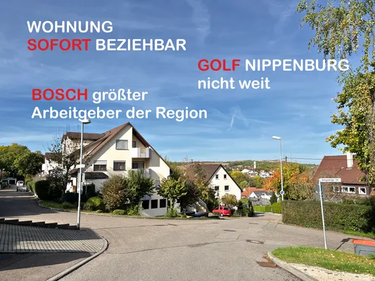 großzügige 3,5 Zi.-DG ETW in Schwieberdingen - sofort frei
