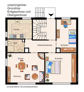 Das Paradies liegt am Ende des Weges - Doppelhaushälfte mit  8 Ar Grund – Bild 5
