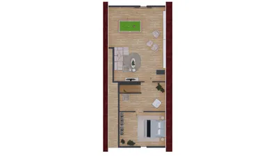 Wohnen auf einer Ebene - EFH auf 450 m² Grundst., 4,5 Zi.+Hobbyräume im DG + Carport für Wohnmobil – Bild 5