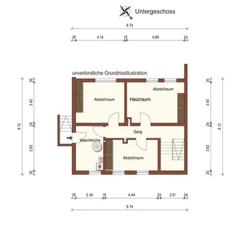 Gepflegtes u. modernisiertes 2-Fam.-Haus ausgebautem Dachgeschoss, Garten u. Garage in Leutenbach – Bild 5