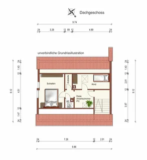 Gepflegtes u. modernisiertes 2-Fam.-Haus ausgebautem Dachgeschoss, Garten u. Garage in Leutenbach – Bild 2
