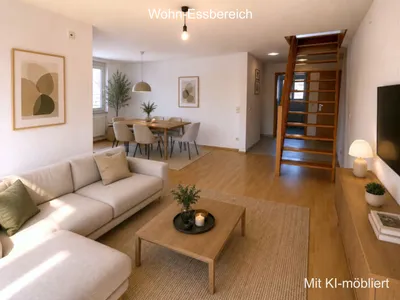 Stadtnah - Charmante 3,5-Zi.-DG-Wohnung mit zusätzlichem Studio und zwei Balkonen in Waiblingen – Bild 4