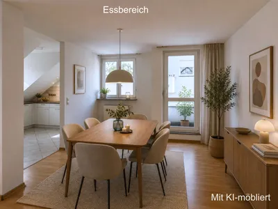 Stadtnah - Charmante 3,5-Zi.-DG-Wohnung mit zusätzlichem Studio und zwei Balkonen in Waiblingen – Bild 5